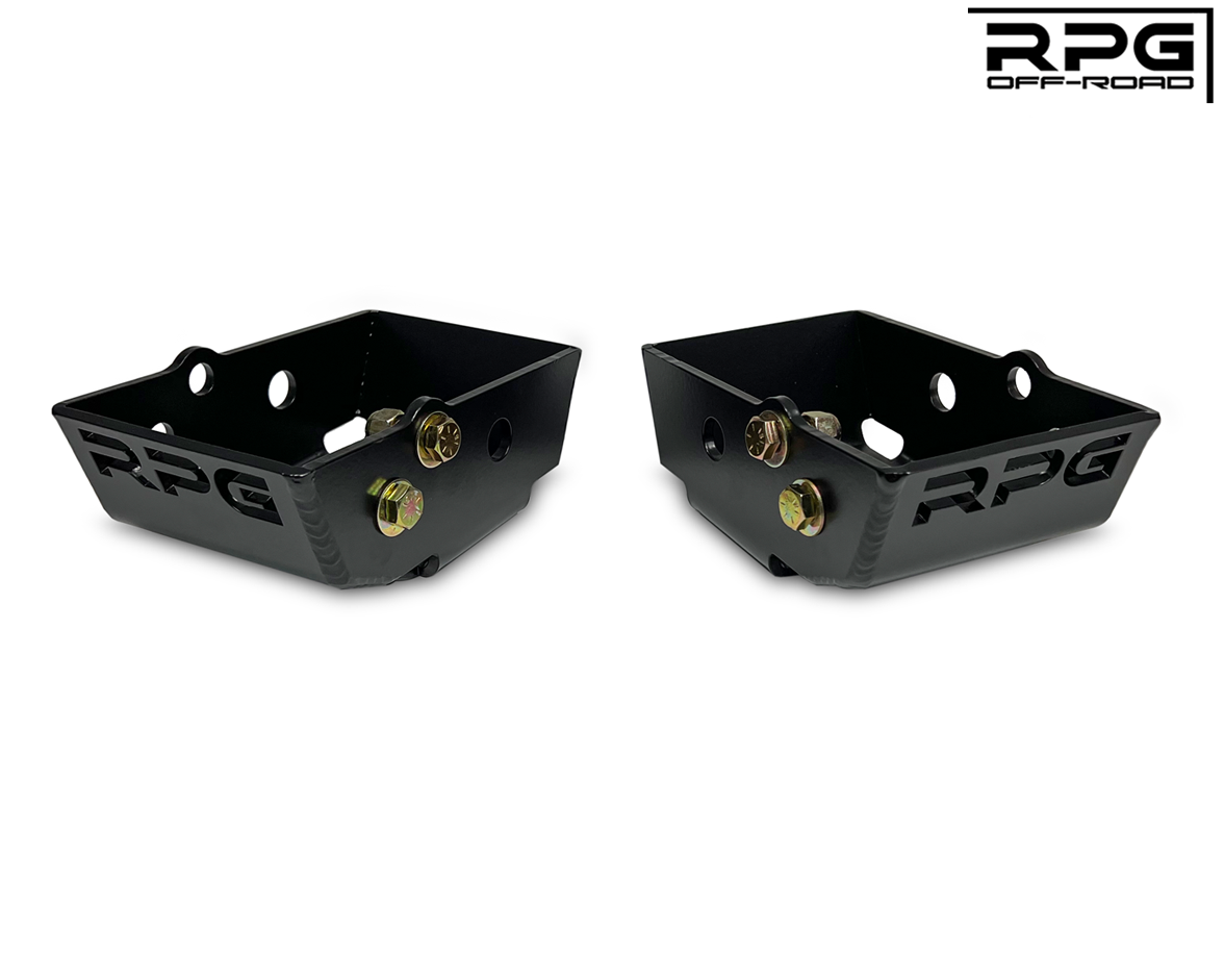 ’21-26 Ford Bronco Rear Lower Shock Guard Kit