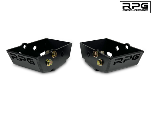 ’21-26 Ford Bronco Rear Lower Shock Guard Kit