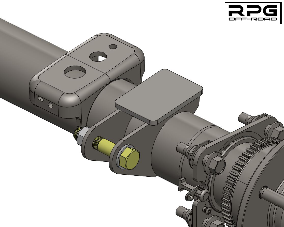 ’10+ Ford Raptor RST18 Rear Lower Shock Mounts