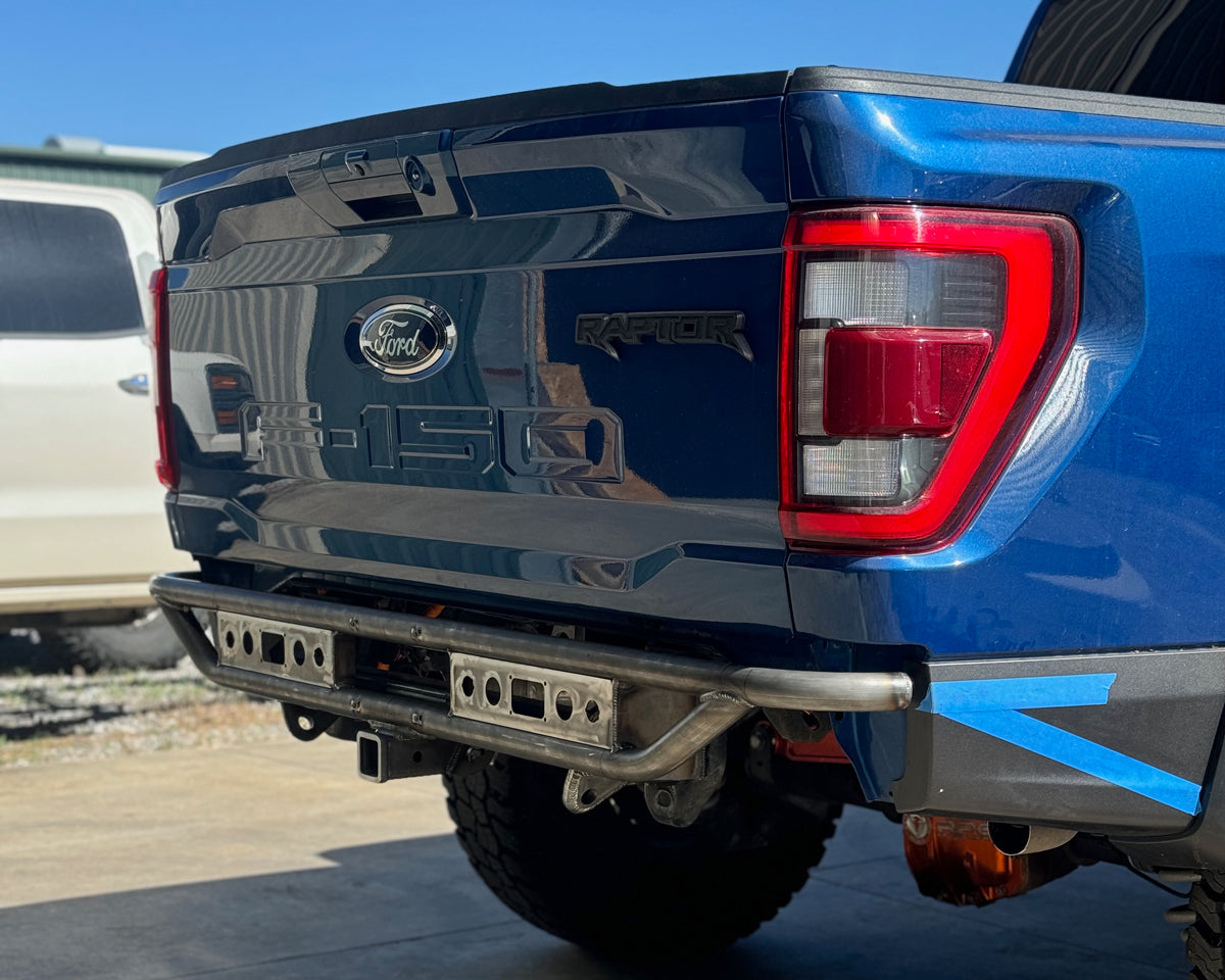 Gen 2/3 Ford Raptor Rear Motion Bumper with Integrated Trailer Hitch