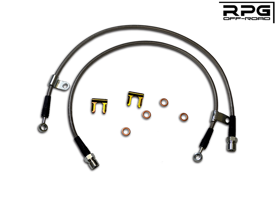 '10-14 (Gen 1) Ford Raptor Stainless Steel Brake Lines