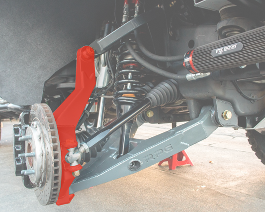 Knuckle; BOLT Kit; Passenger Side Only